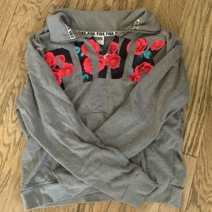 vintage Pink collar neck (unused)